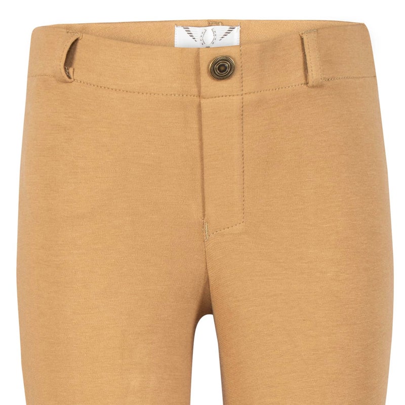 TuffRider Girl's Starter Lowrise Pull-On Jods Breech, Sand, 10 - Image 5